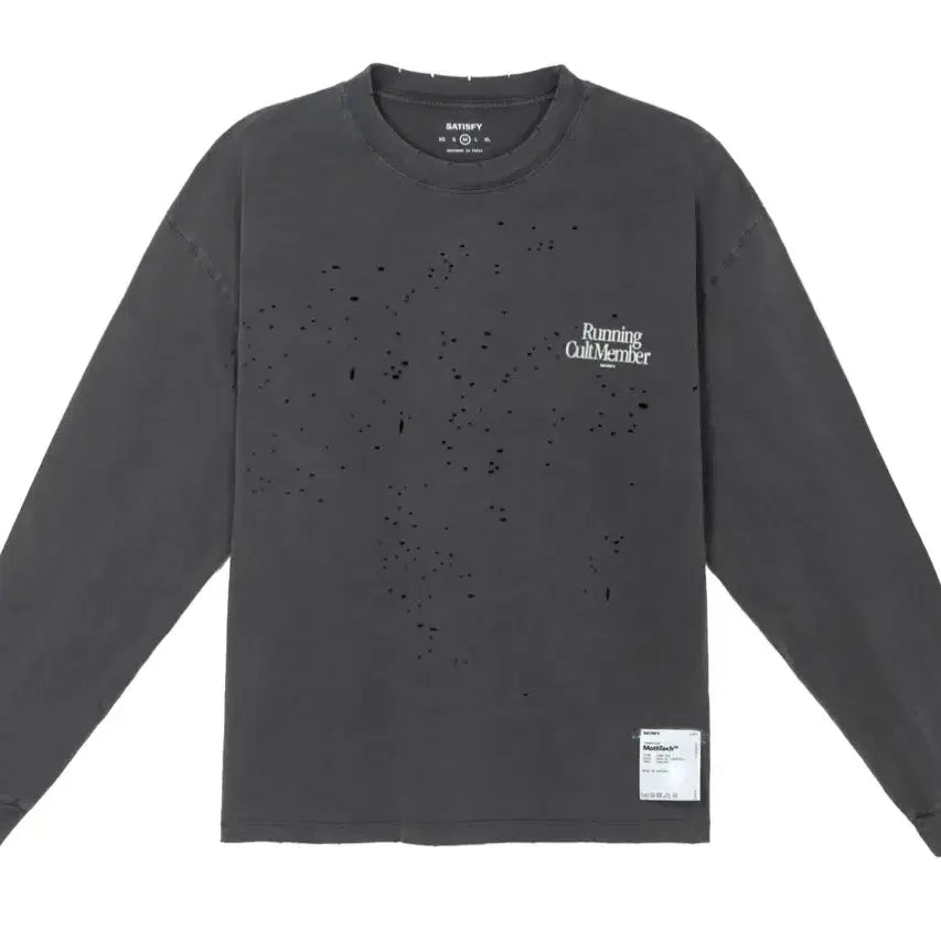 [BUNJANG] Satisfy Running Cult Most Tech Long Sleeve Shirt / 새티스파이 러닝컬트 모스테크 긴팔 팝니다.