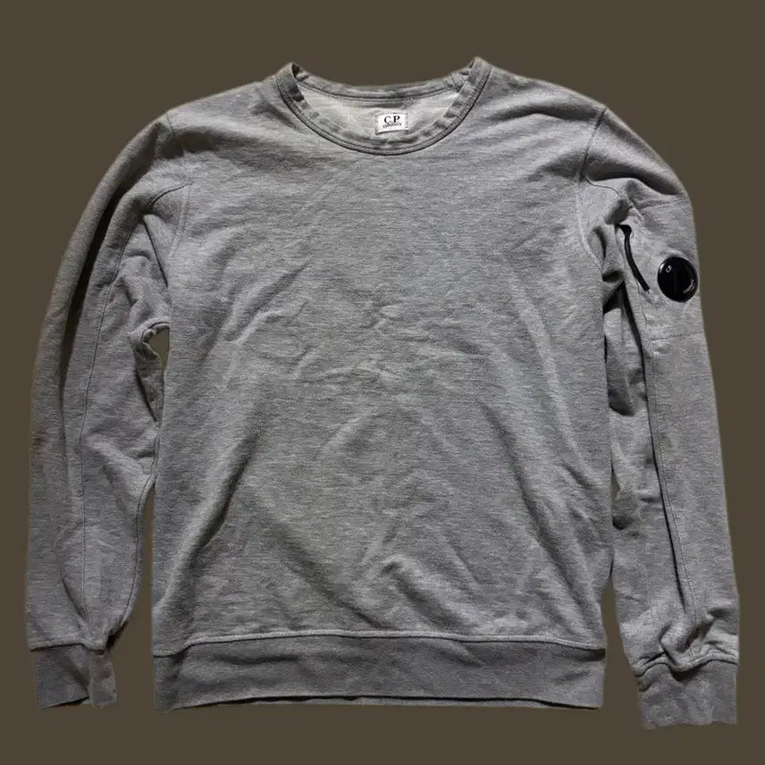 [BUNJANG] CP Company Crewneck Sweatshirt Grey / CP컴퍼니 맨투맨 그레이