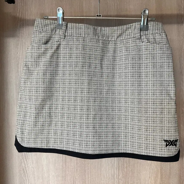 [BUNJANG] PXG Check Pattern Golf Skirt (Size M/28) / PXG 체크 골프스커트 정품  M(28)