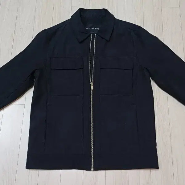 [BUNJANG] TBJ NEARBY Suede Black Jacket / TBJ NEARBY스웨이드 블랙 자켓