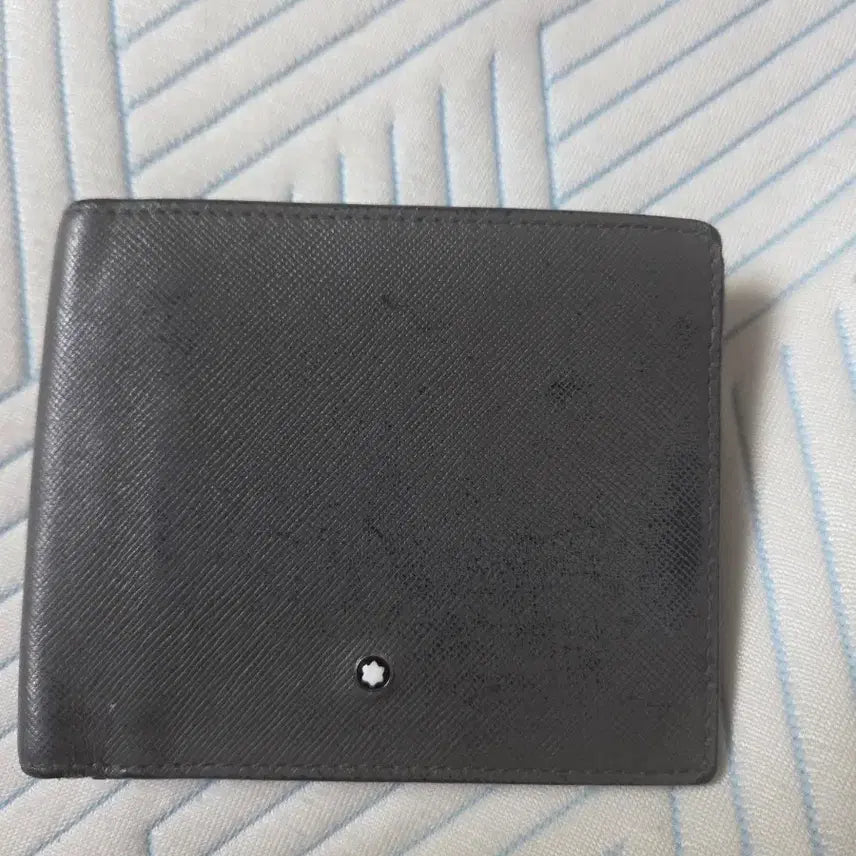 [BUNJANG] Montblanc Sartorial 8cc Wallet Grey / 몽블랑 8cc 사토리얼 반지갑 그레이