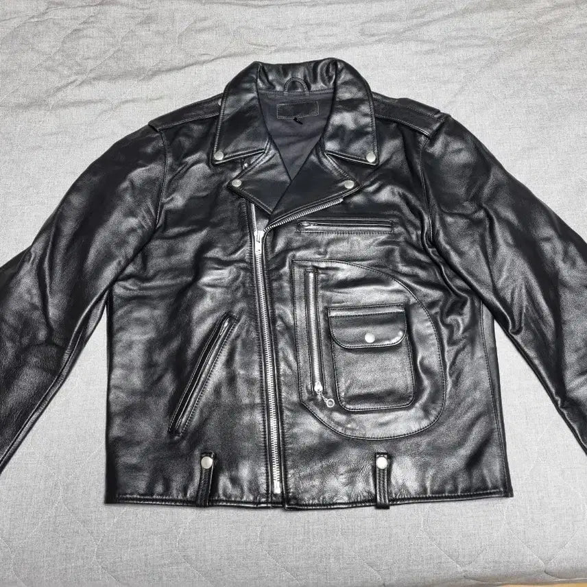 [BUNJANG] J24 Genuine Leather Jacket / 소가죽 J24 자켓 105