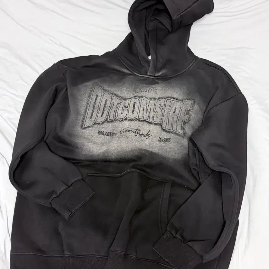 [BUNJANG] Funda Black Hoodie / FUNDA 블랙 후드티