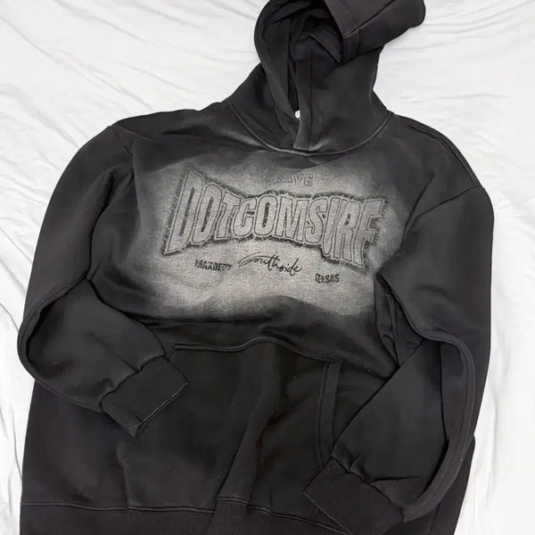 [BUNJANG] Funda Black Hoodie / FUNDA 블랙 후드티