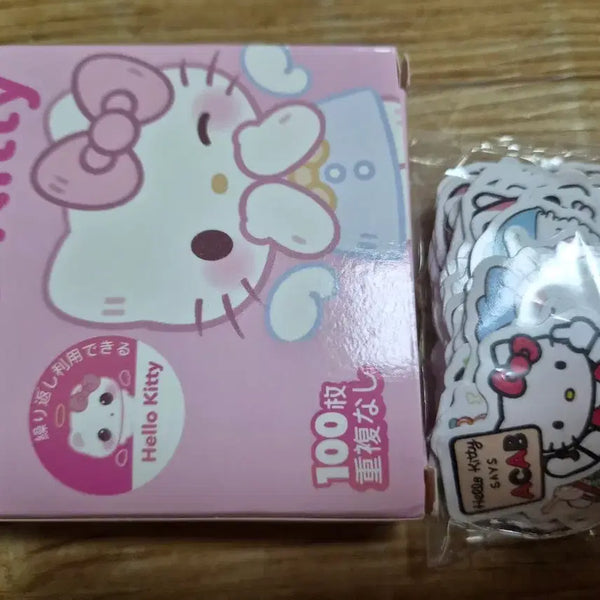 [BUNJANG] Hello Kitty Sticker Set (100 Sheets) / 헬로키티 스티커 100장 세트
