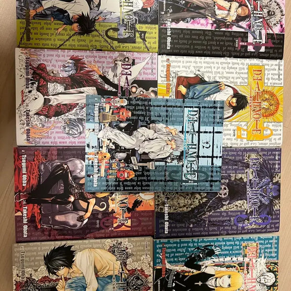[BUNJANG] Death Note Manga Volumes 1-9 / 데스노트 만화책 1~9권
