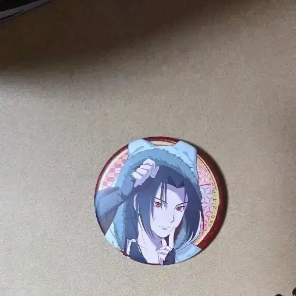 [BUNJANG] Naruto Shippuden Itachi Uchiha Can Badge / 나루토 질풍전 이타치 캔뱃지