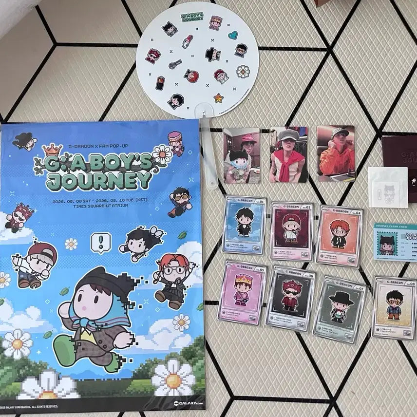 [BUNJANG] G-Dragon Exclusive Pop-Up Full Set / 지디 팝업 특전 풀세트