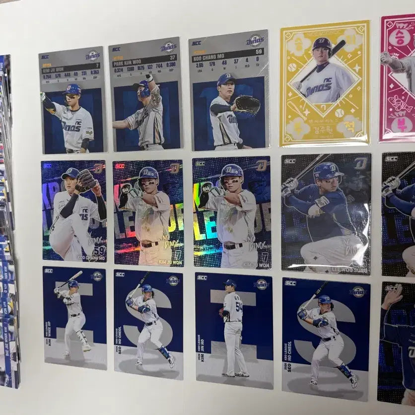 [BUNJANG] NC Dinos KBO Baseball Cards Bundle Set / KBO 카드 NC다이노스 일괄 판매(승리부적, 레코드, 홀로, 노멀)