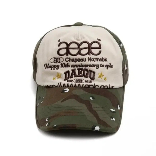 [BUNJANG] AEAE Ball Cap Camp Camo Hat / aeae BALL CAP CAMP 볼캡 모자 카모 대구