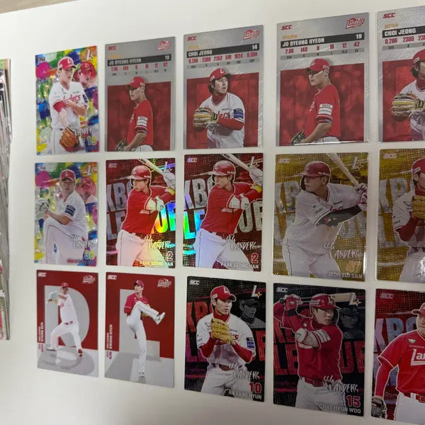 [BUNJANG] SSG Landers KBO Card Bundle Set (Record, Parallel, Holo, Normal) / KBO 카드 ssg랜더스 일괄 판매(레코드, 페럴, 홀로, 노멀)