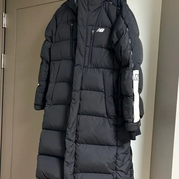 [BUNJANG] New Balance Long Padding Black S / 뉴발란스 롱패딩 블랙 s