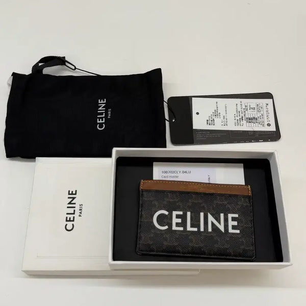 [BUNJANG] Celine Leather Card Holder / 셀린느 카드지갑