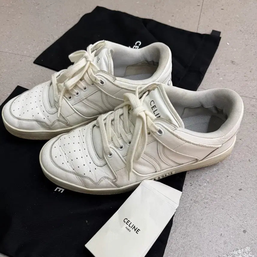 [BUNJANG] Celine White Sneakers Size 41 / 셀린느 화이트 스니커즈 41사이즈