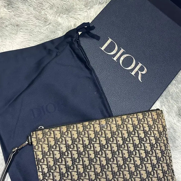 [BUNJANG] Dior Oblique A4 Clutch / [정품] 디올 오블리크 클러치 A4