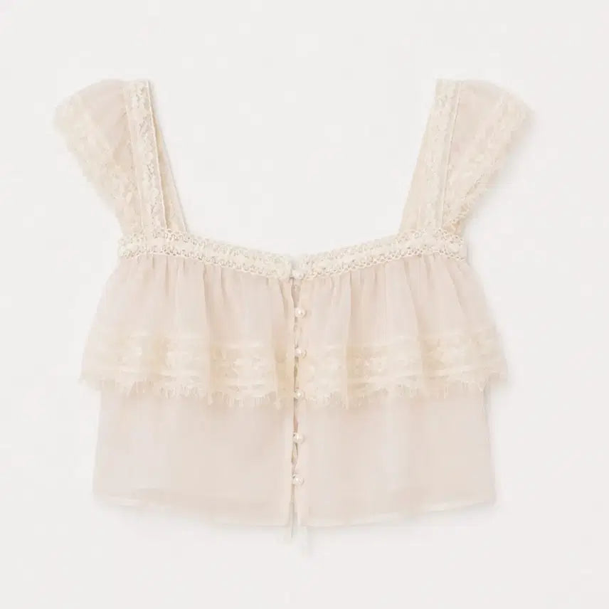 [BUNJANG] Seer Pink Sorbet Blouse / Seer pink sorbet blouse