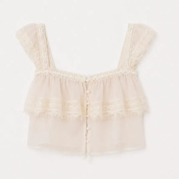 [BUNJANG] Seer Pink Sorbet Blouse / Seer pink sorbet blouse