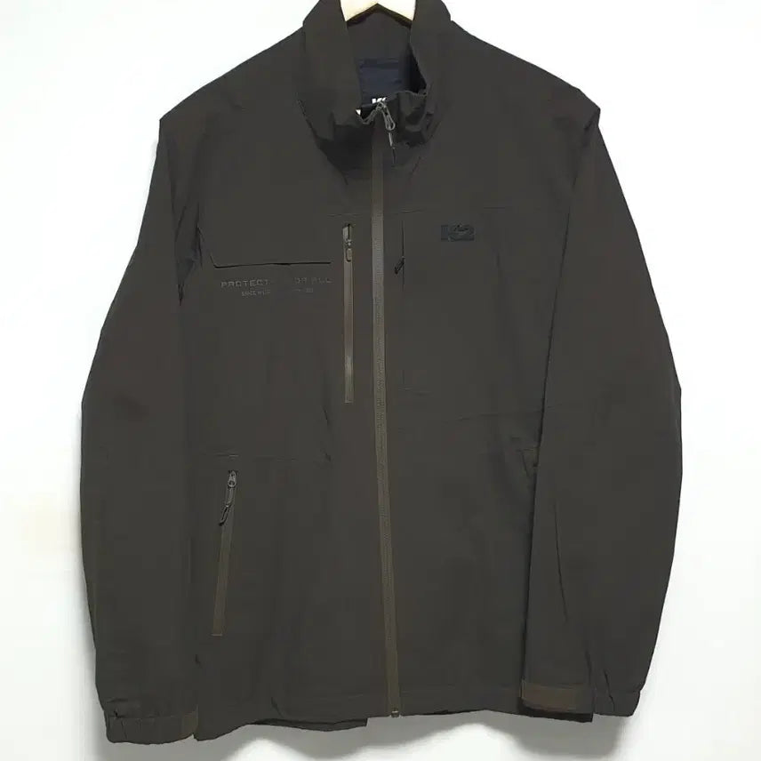 [BUNJANG] K2 Protection Functional Windbreaker Jacket Dark Khaki Size 100 / 케이투 프로텍션 기능성 바람막이 자켓 100사이즈 다크카키