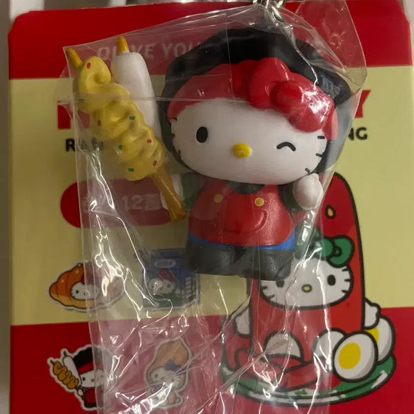 [BUNJANG] Olive Young x Hello Kitty Busan Fish Cake Keychain / 올리브영 키티 텐바이텐 지역 키링 부산어묵