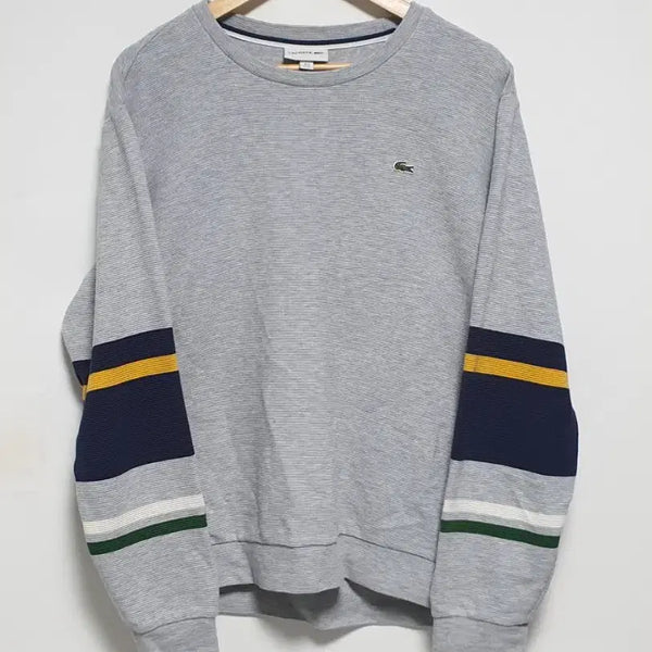 [BUNJANG] Lacoste Color Block Sweatshirt Size 110 / 라코스테 배색 맨투맨 110사이즈