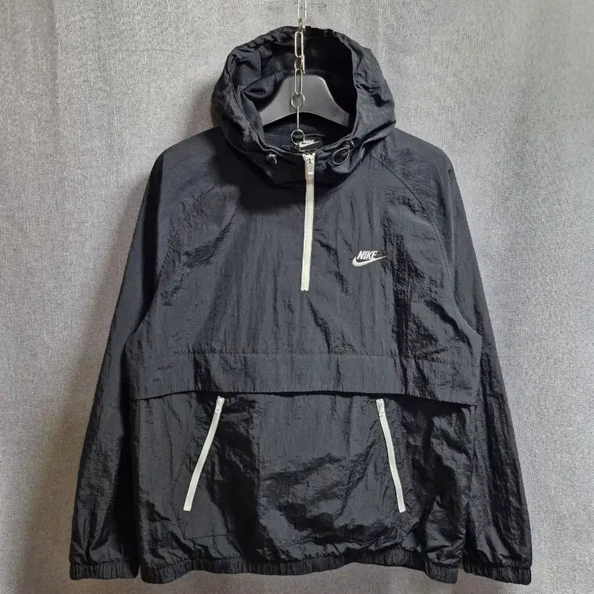 [BUNJANG] Nike Woven Anorak Windbreaker Jacket / 나이키 우븐 아노락 바람막이 100~105