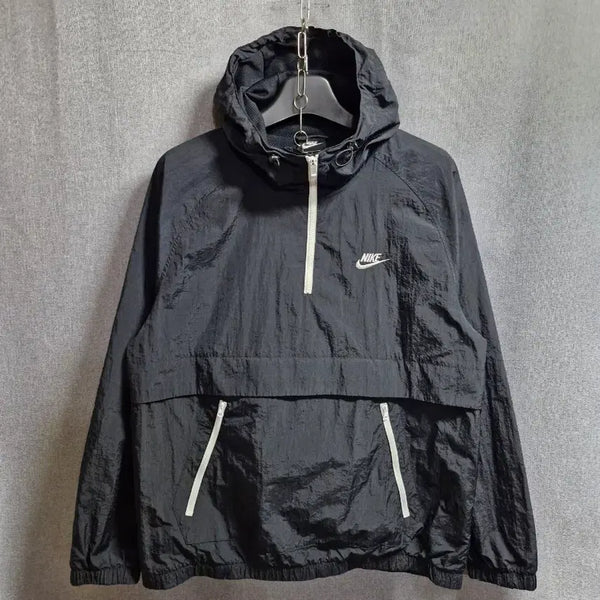 [BUNJANG] Nike Woven Anorak Windbreaker Jacket / 나이키 우븐 아노락 바람막이 100~105