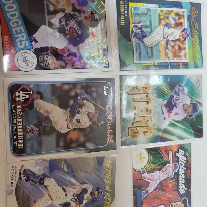 [BUNJANG] Mookie Betts LA Dodgers Baseball Card / 무키 베츠 LA 다저스 야구 카드