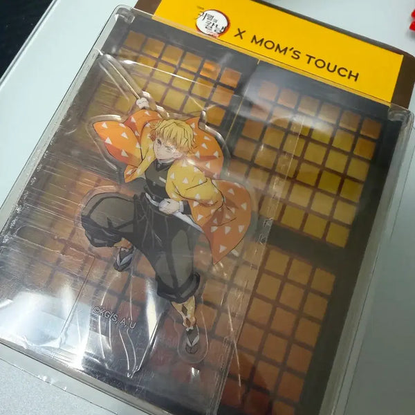 [BUNJANG] Mom's Touch Demon Slayer Zenitsu Acrylic Stand / 맘스터치 귀멸의칼날 콜라보 아크릴 젠이츠
