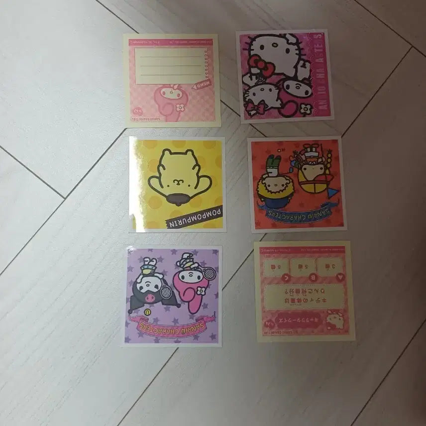 [BUNJANG] Sanrio Characters Memo Pad Set / (일본 직접 구매) 산리오 캐릭터 메모지 세트 판매해요!