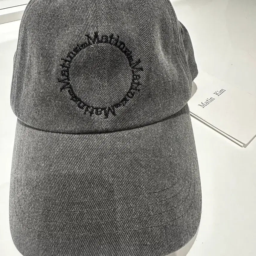 [BUNJANG] Matinkim Grey Cap New / 마뗑킴 볼캡 그레이 새상품