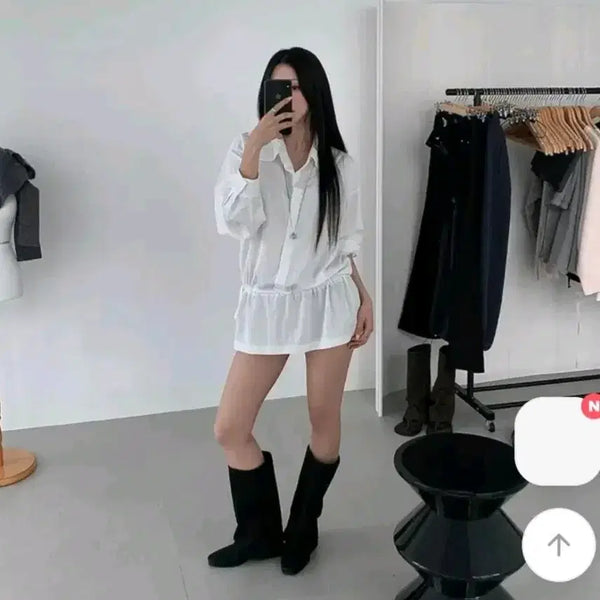 [BUNJANG] Naive Ridge Blouse / [새상품]나이브 릿지블라우스