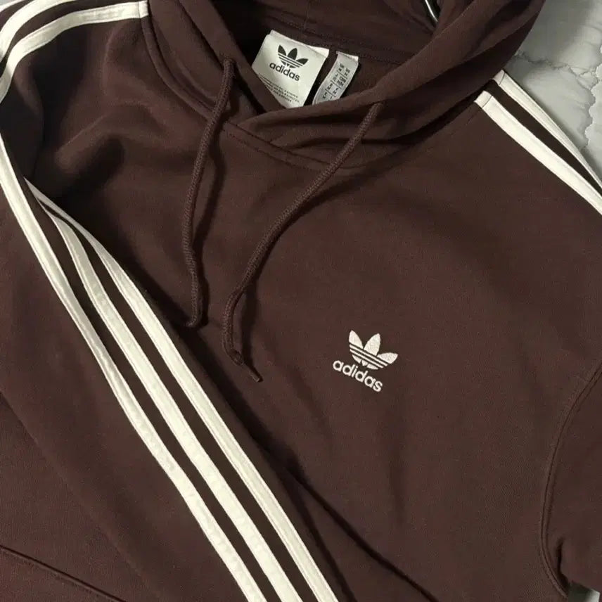 [BUNJANG] Adidas Adicolor Classics 3-Stripes Track Jacket Brown M / 아디다스 아디컬러 클래식 3S 브라운 M