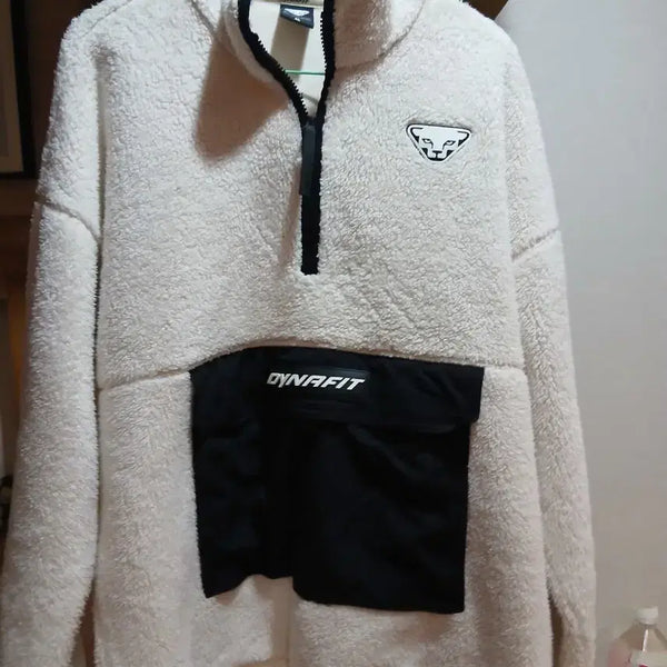 [BUNJANG] Dinapit Fleece Zip-Up Ivory / 디나핏 플리스 집업 뽀그리아이보리