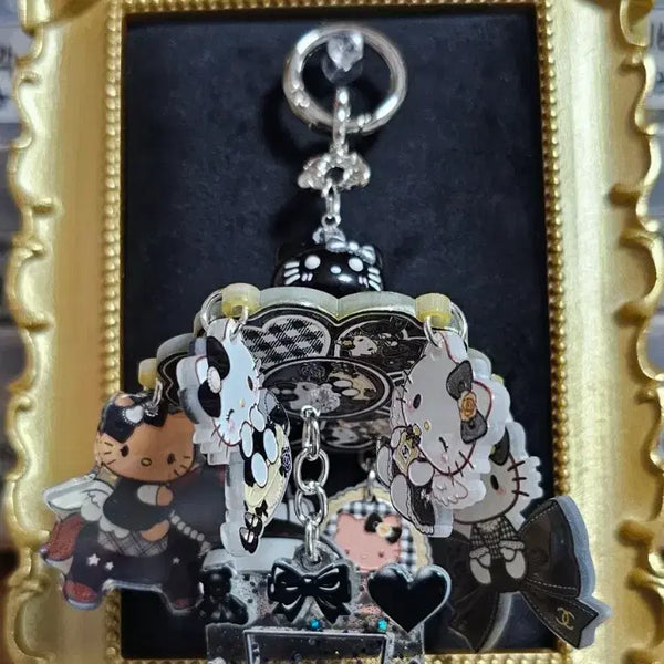 [BUNJANG] Handmade Hello Kitty Omokase Beaded Charm / 키티 오마카세 키링 <개당>