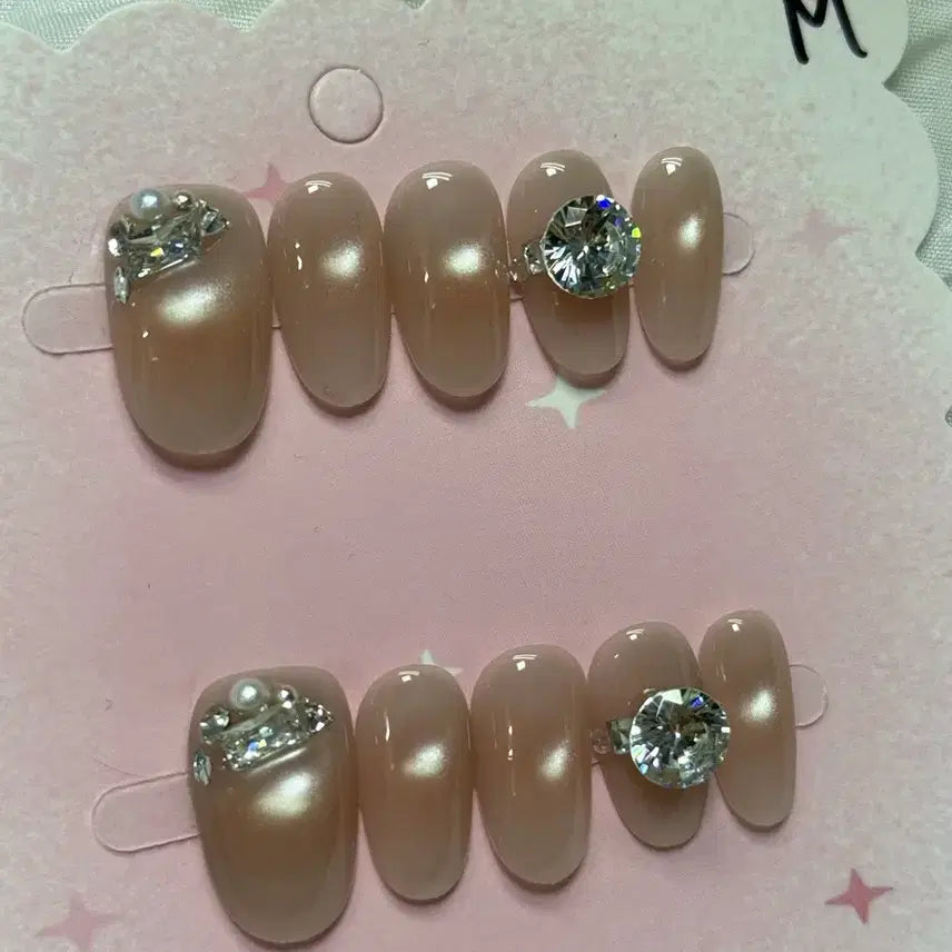 [BUNJANG] Handmade Nail Tips M Size / 수제네일팁M사이즈(2cm),인공스와