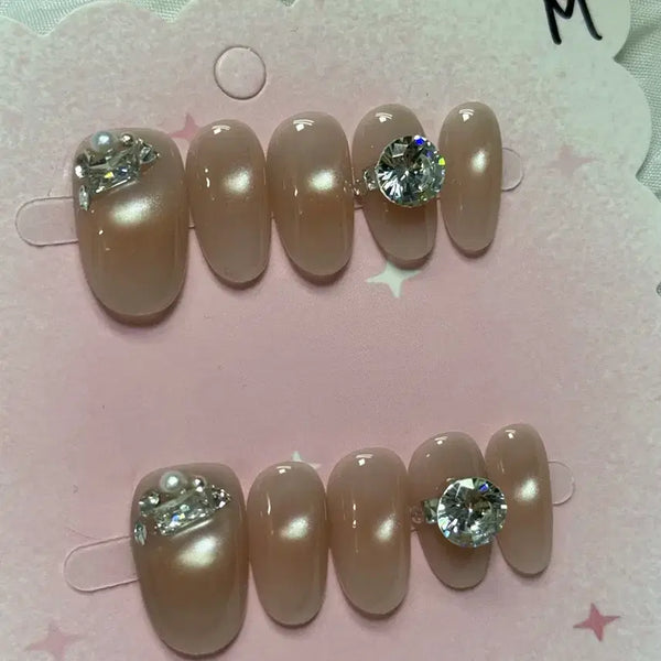 [BUNJANG] Handmade Nail Tips M Size / 수제네일팁M사이즈(2cm),인공스와