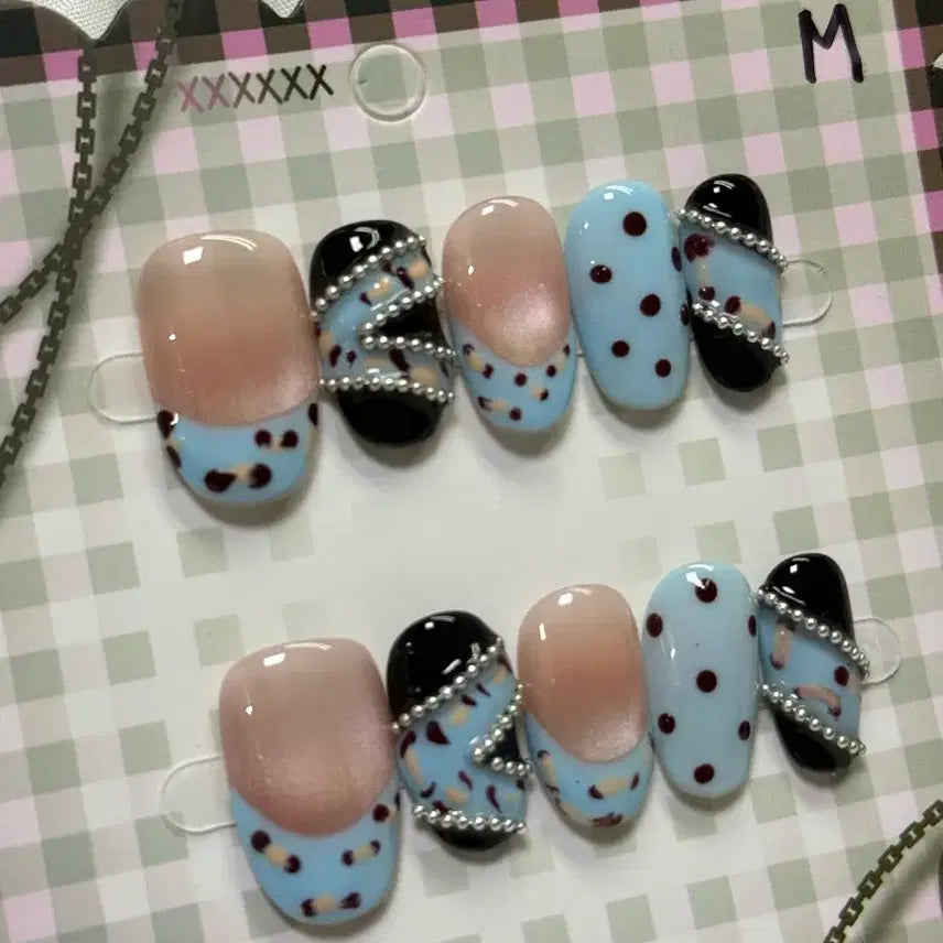 [BUNJANG] Handmade Nail Tips M Size / 수제네일팁M사이즈(2cm)