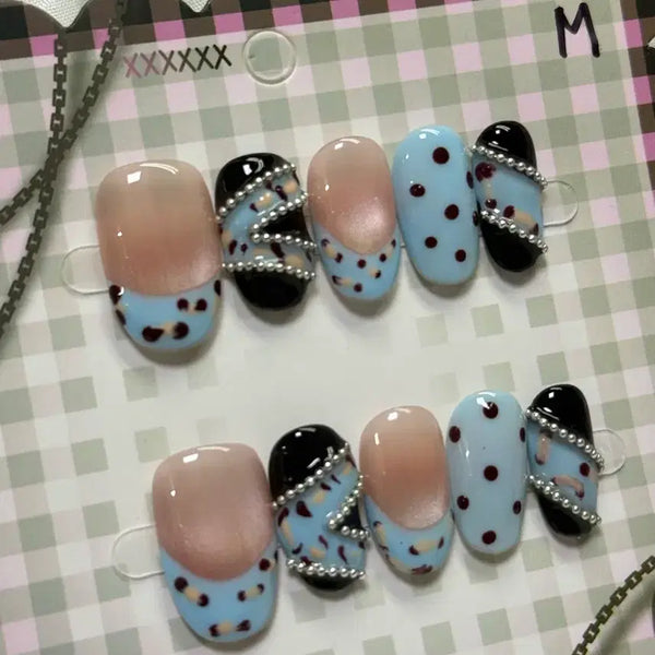 [BUNJANG] Handmade Nail Tips M Size / 수제네일팁M사이즈(2cm)