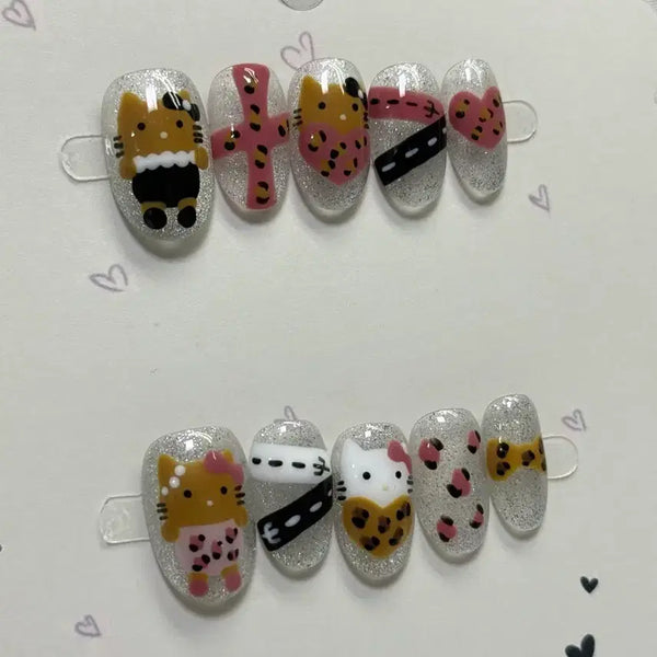 [BUNJANG] Handmade Nail Tips - Medium Size (2cm) / 수제네일팁M사이즈(2cm)