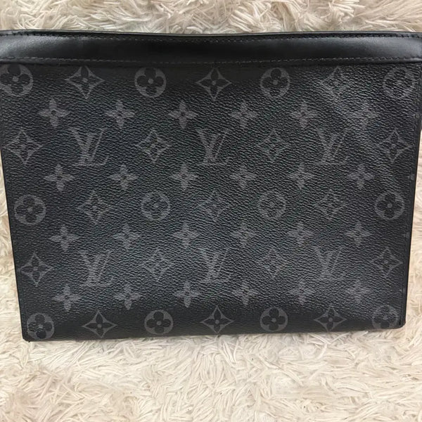[BUNJANG] Louis Vuitton Pochette Voyage Eclipse MM Clutch / 루이비통 포쉐트 보야주 클러치