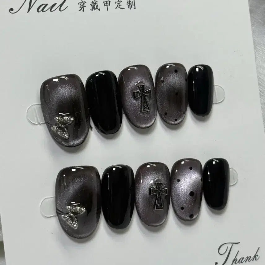 [BUNJANG] Handmade Nail Tips M Size (2cm) / 수제네일팁M사이즈(2cm)