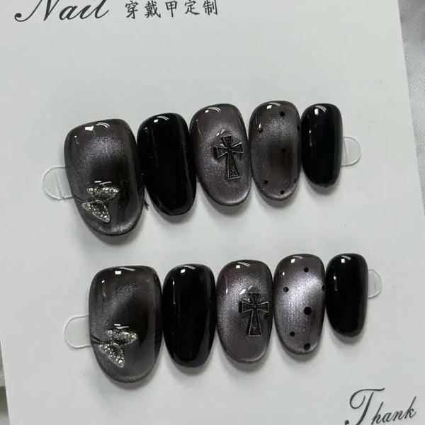 [BUNJANG] Handmade Nail Tips M Size (2cm) / 수제네일팁M사이즈(2cm)