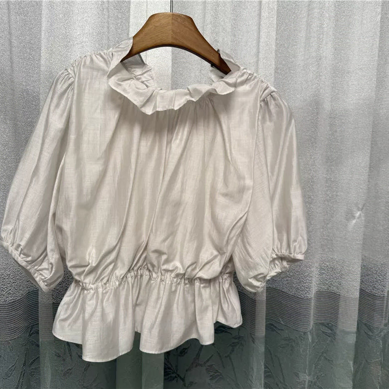 [BUNJANG] Misha Blouse / 미 샤 블라우스