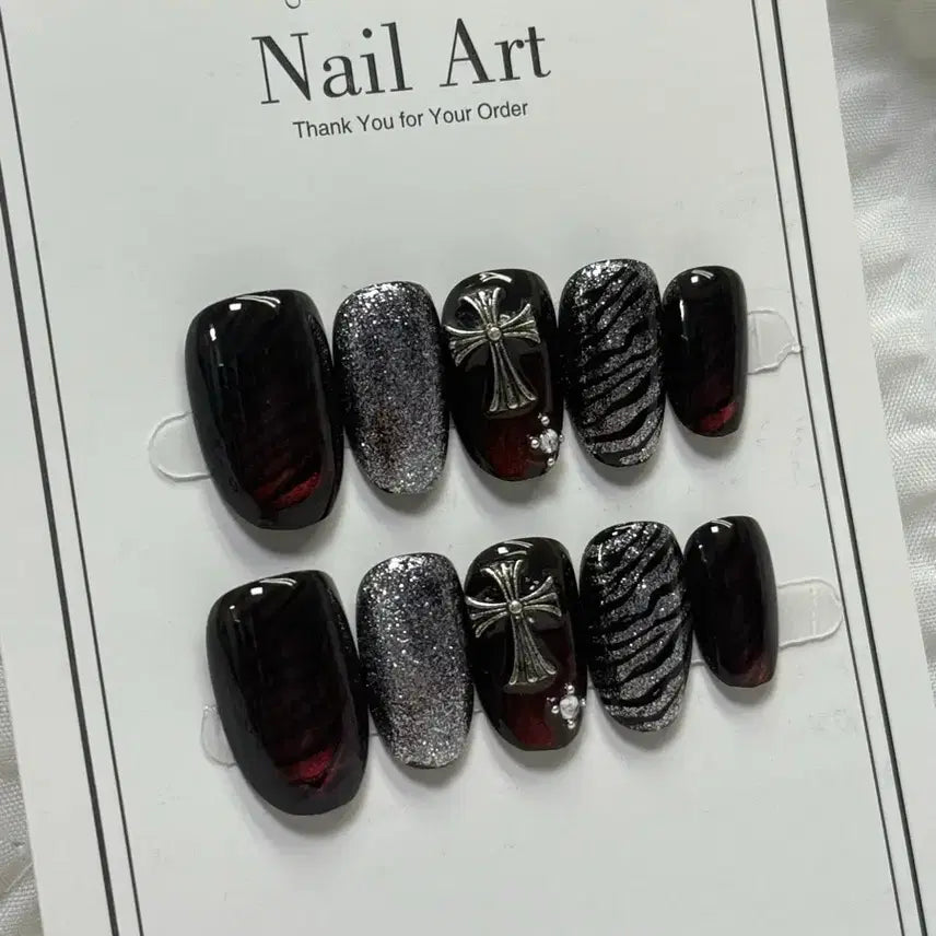 [BUNJANG] Handmade Nail Tips - Medium Size (2cm) / 수제네일팁M사이즈(2cm)