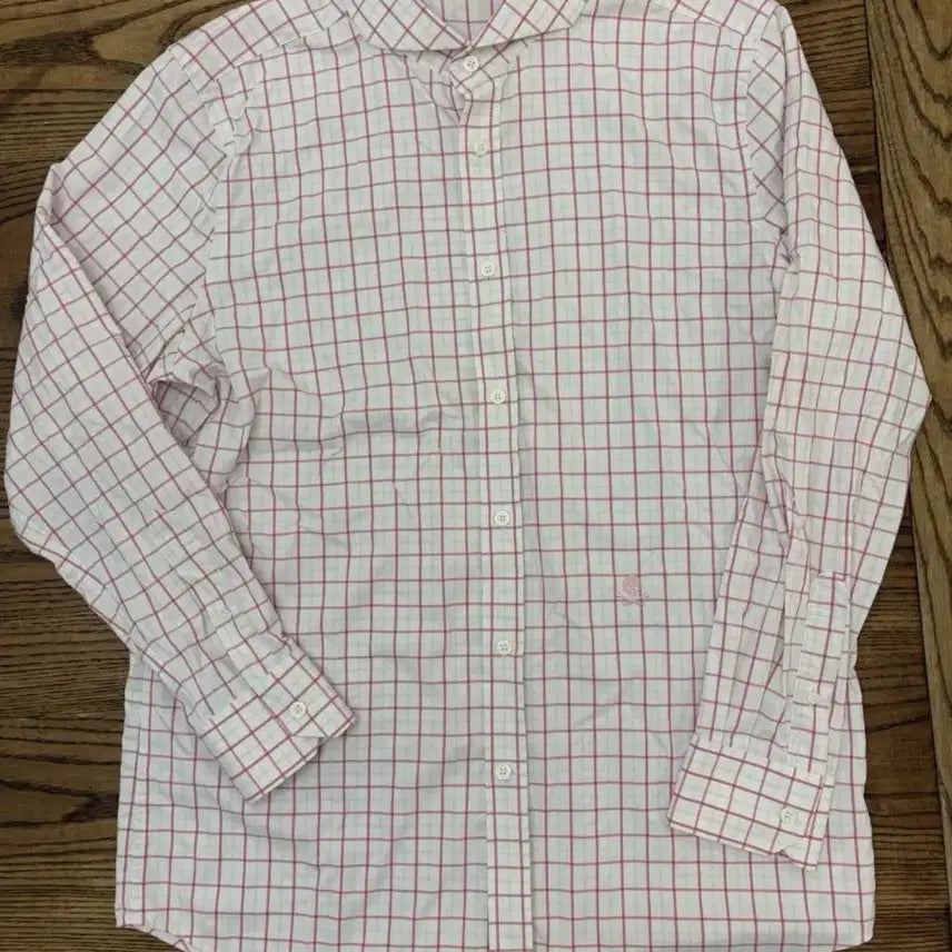 [BUNJANG] G/FORE Check Pattern Shirt / 지포어 셔츠