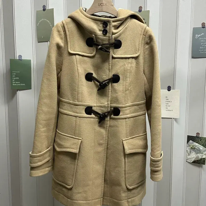 [BUNJANG] Burberry Blue Label Duffle Coat Women's / >정품 버버리 블루라벨 떡볶이 코트 여성