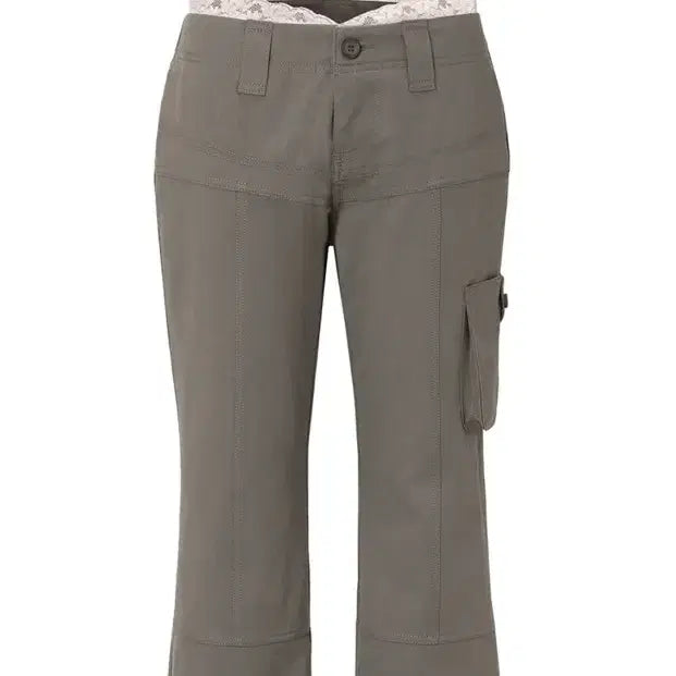 [BUNJANG] Threetimes Lace Trim Cargo Pants (Size M) / threetimes 레이스 카고팬츠 S 교환 원해요