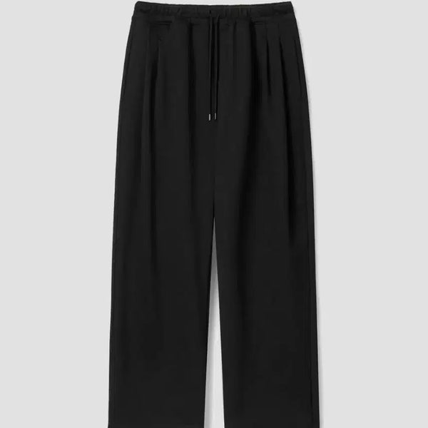 [BUNJANG] Union Blue Two-Tuck Wide Sweatpants / 유니온블루 투 턱 와이드 스웻 팬츠