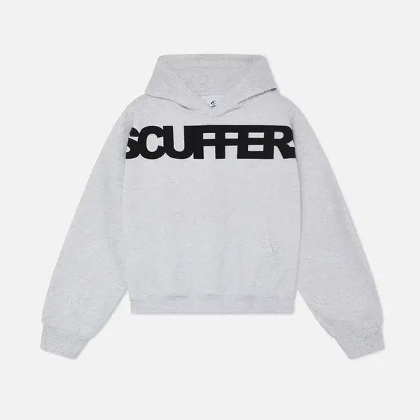 [BUNJANG] Scuffers Flock Light Grey Hoodie / scuffers 후드티 Flock Light Grey Hoodie