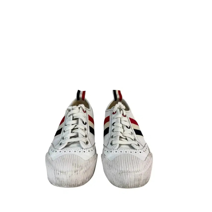 [BUNJANG] Thom Browne Pebble Grain Leather Low Top Shoes / 37 / 톰브라운 페블 그레인 레더 로우탑